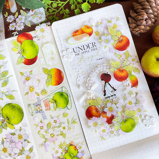 Apple cider Apple series washi/PET tape