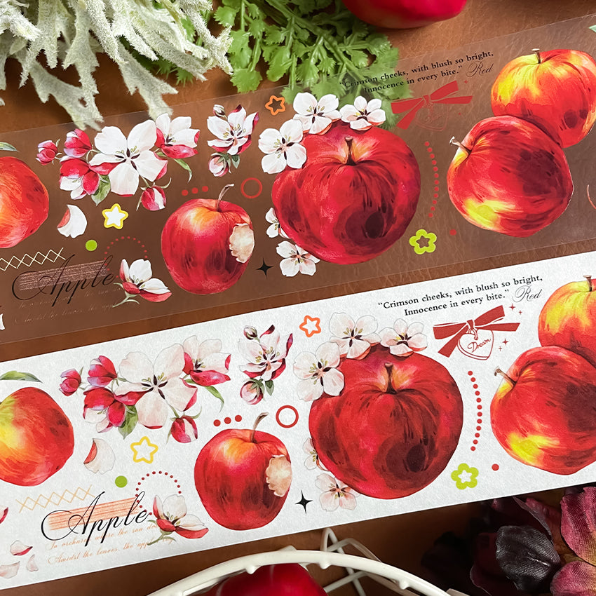 Apple flower Apple series washi/PET tape