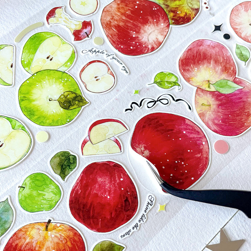 Apple orchard Apple series washi/PET/Synthetic tape