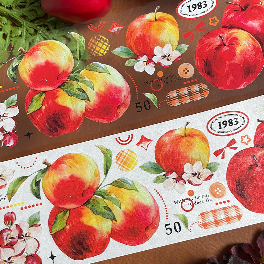 Apple flower Apple series washi/PET tape