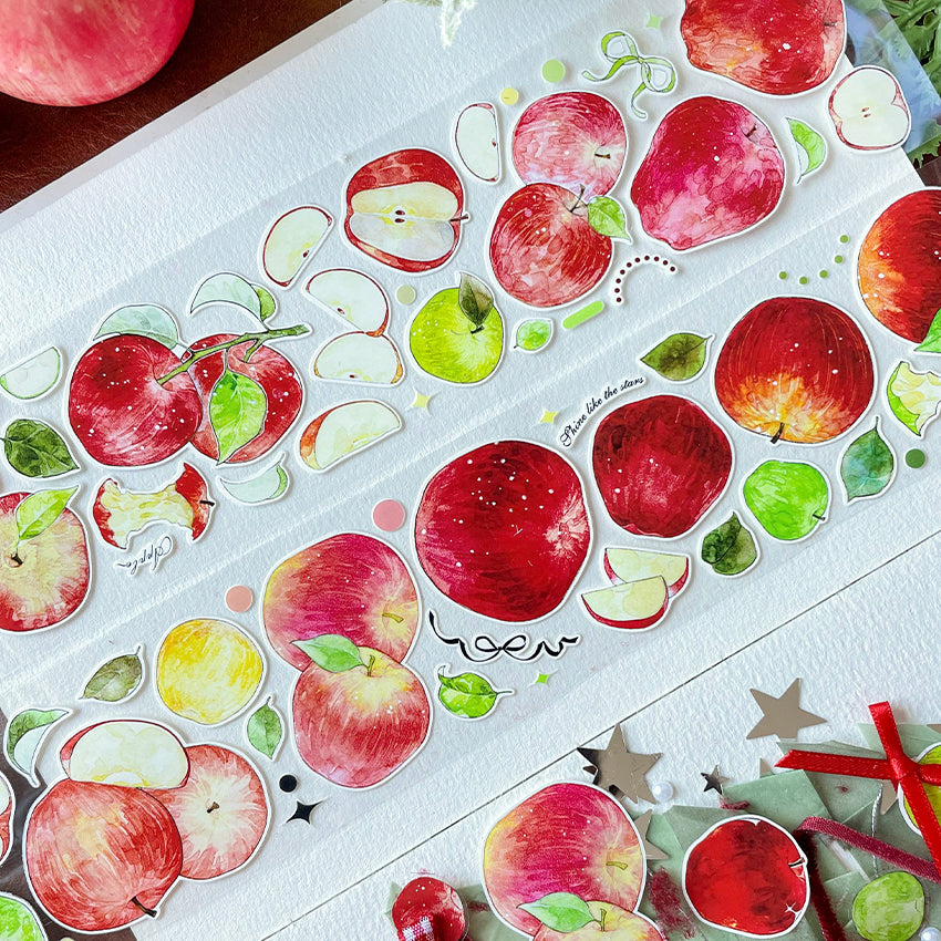 Apple orchard Apple series washi/PET/Synthetic tape