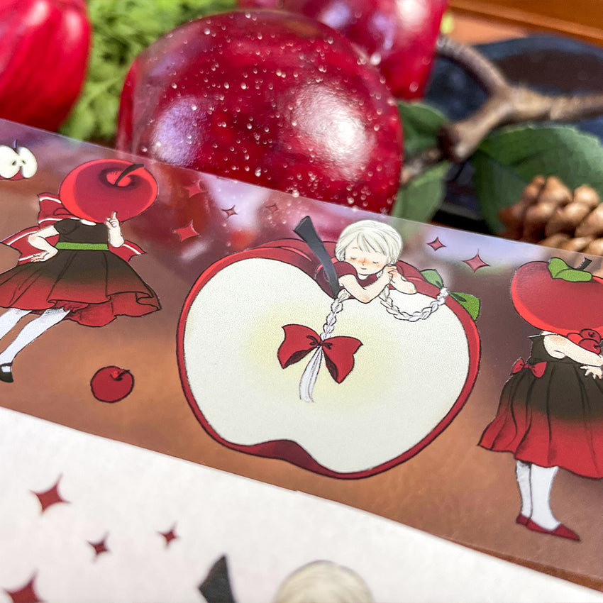 Apple girl Apple series washi/PET tape